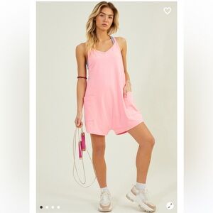 NWT Altar’d State Hang Ten Romper sage green